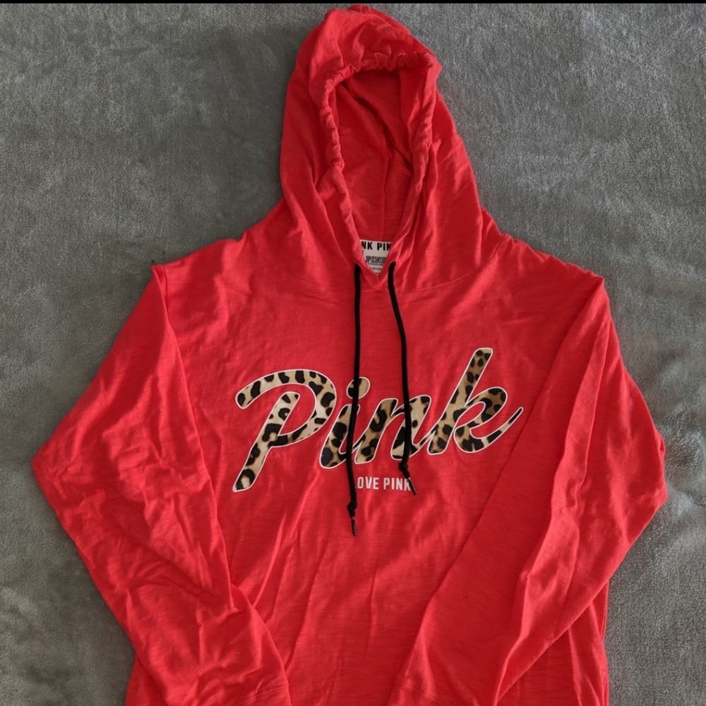 PINK Victoria Secret L/S T-shirt hoodie Small
